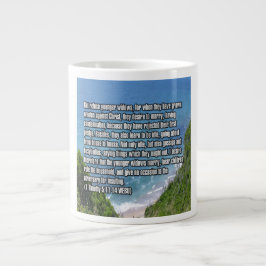 Caneca De Café Grande 1 Timóteo 5:11-14 WEBU Mug