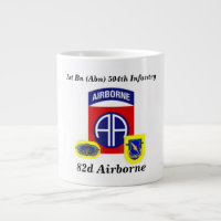 1rua Bn (Abn) 504th Inf 82nd Airborne Jumbo Mug