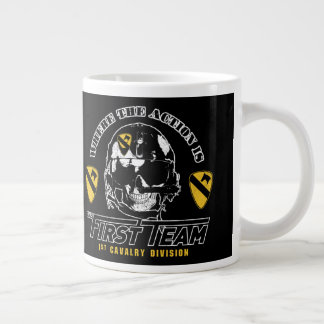 Caneca De Café Grande 1st Cavalry Division