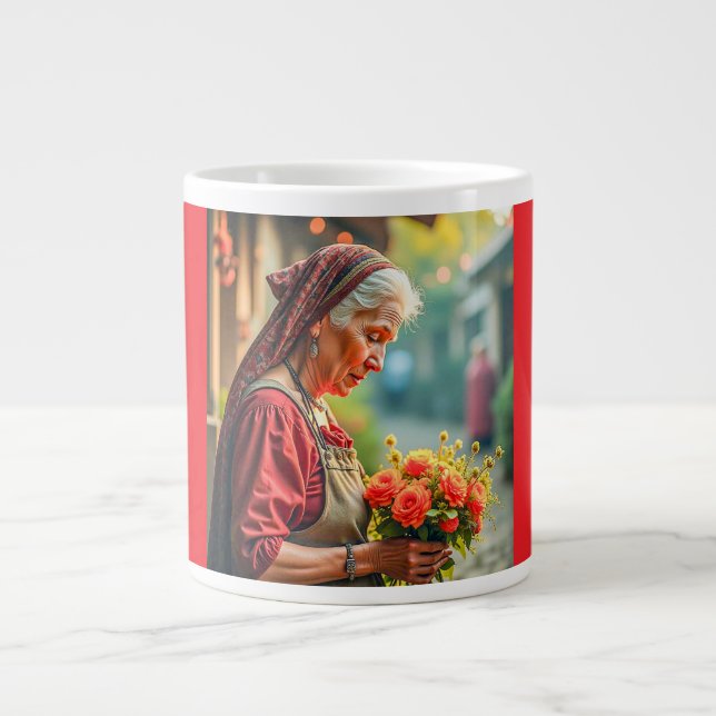 Caneca De Café Grande 20 oz Jumbo Mug (Frente)