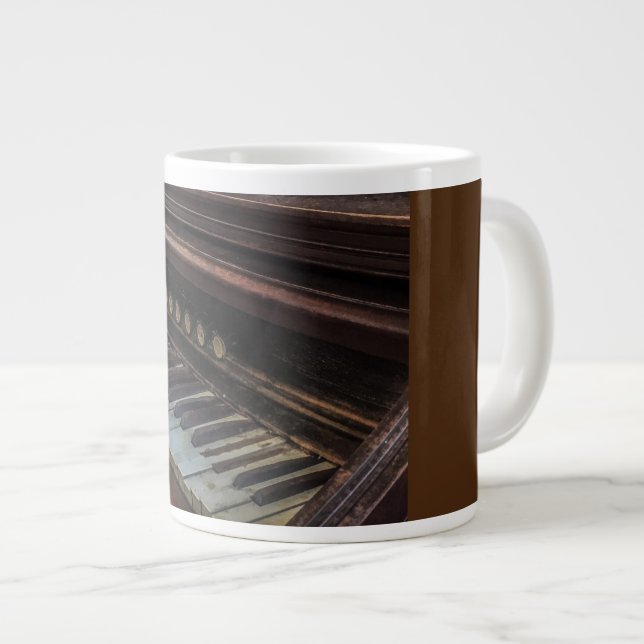 Caneca De Café Grande 20 oz. Jumbo Mug (Frente Esquerda)