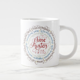 Caneca De Café Grande 20oz Mug - Adaptações de drama do período Jane 