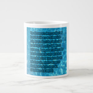Caneca De Café Grande 2 Coríntios 5:6-9 WEBU Mug