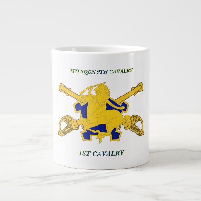 CANECA DE CAFÉ GRANDE 4º SQUADRO CAVALRY 11 CAVALRY CAVALRY MUG (Frente)