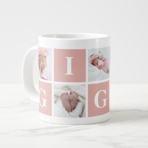 Caneca De Café Grande 5 Foto Collage Gigi Specialage Coffee Mugs