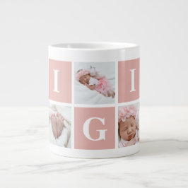 Caneca De Café Grande 5 Foto Collage Gigi Specialage Coffee Mugs