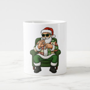 Caneca De Café Grande 67 Six Seven Bruh Divertido Natal   6 7 Meme Feria