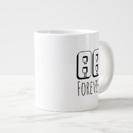 Caneca De Café Grande 88 Forever Specialty Mug