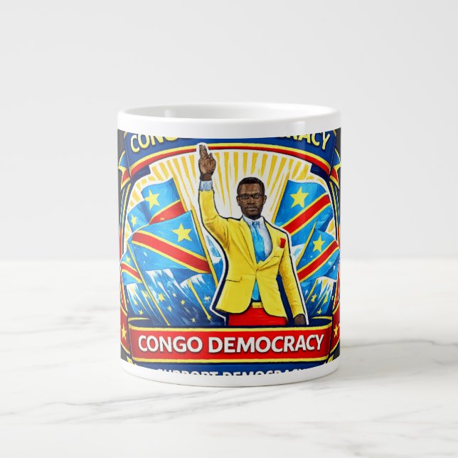 Caneca De Café Grande 90 Minutes Without Moving – The Legendary Congo Fa (Frente)