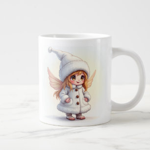 Caneca De Café Grande A adorável fada Mugs
