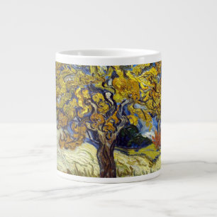 Caneca De Café Grande A Amoreira. Vincent Van Gogh. Arte famosa.