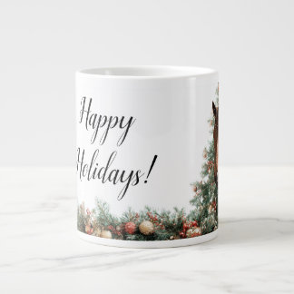 Caneca De Café Grande A cute horse, the symbol of Novgorod in 2026