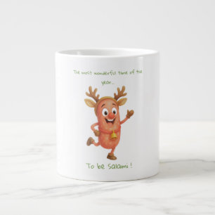 Caneca De Café Grande A época mais maravilhosa do ano... para ser Salami