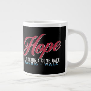 Caneca De Café Grande A Esperança Está De Volta - Eleição De Kamala Harr