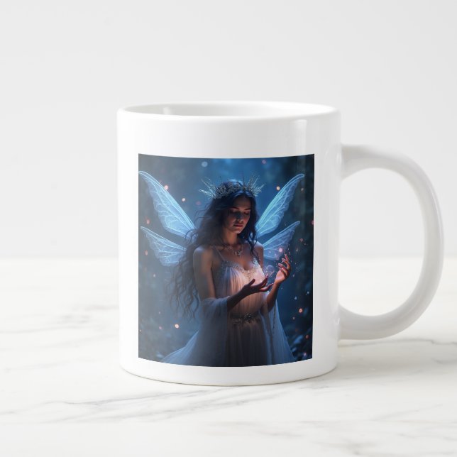 Caneca De Café Grande A fada de amor Mugs (Direita)