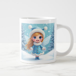 Caneca De Café Grande A fada de inverno Mugs