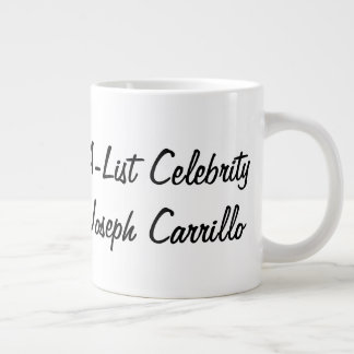 Caneca De Café Grande A-List Celebração Joseph Carrillo