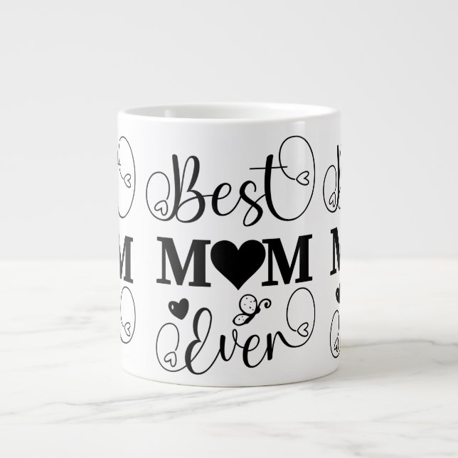 Caneca De Café Grande A melhor mãe já passou (Frente)