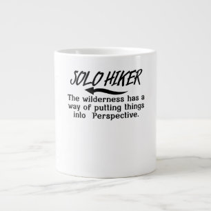 Caneca De Café Grande A natureza selvagem coloca as coisas em perspectiv