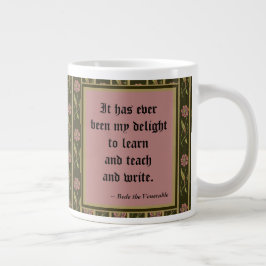 Caneca De Café Grande A Prega Venerável (P 008; Citação)