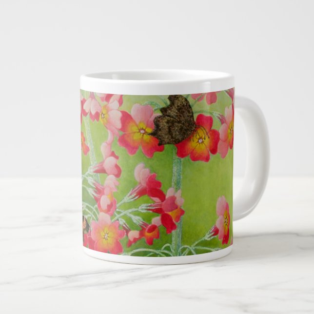 Caneca De Café Grande A rosa 2011 (Frente Esquerda)