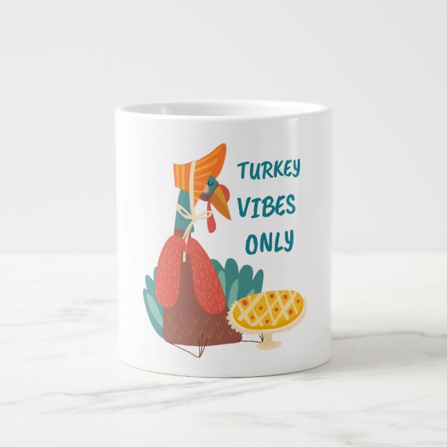 Caneca De Café Grande A Turquia apenas viba (Frente)