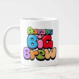 Caneca De Café Grande Aarons Big Brew Giant Coffee Mug