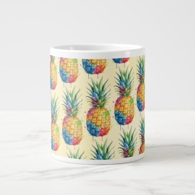 Caneca De Café Grande Abacaxi (Frente)