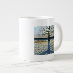 Caneca De Café Grande Abadia Derbyshire de Calke da árvore e da sombra