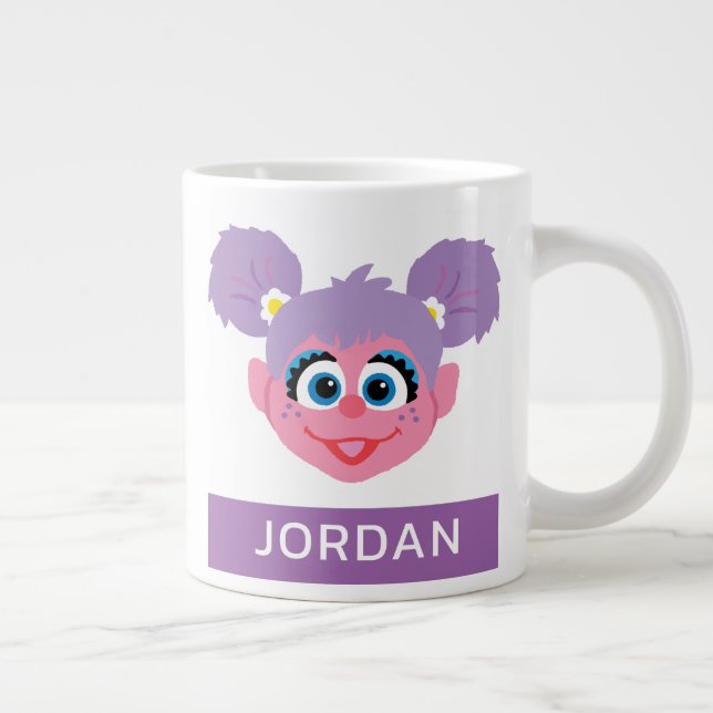 Caneca De Café Grande Abby Cadabby | Rosto Florido (Direita)