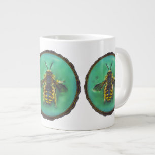 Caneca De Café Grande Abelha de lã