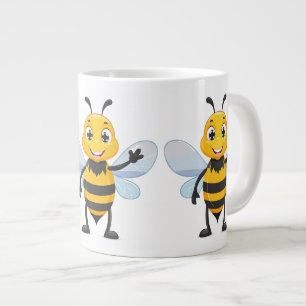 Caneca De Café Grande Abelha-europeia
