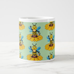 Caneca De Café Grande abelha-europeia