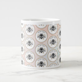 Caneca De Café Grande Abelha Melífera