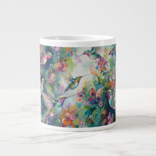 Caneca De Café Grande Abstrato