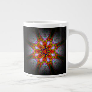 Caneca De Café Grande Abstrato Antiguidade