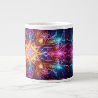 Caneca De Café Grande Abstrato Mug