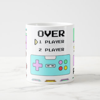 Caneca De Café Grande Acabou o jogo