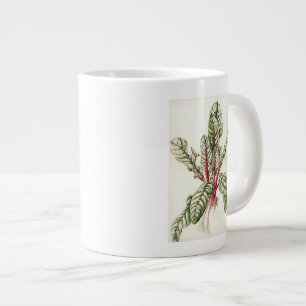 Caneca De Café Grande Acelga 1992 do ruibarbo