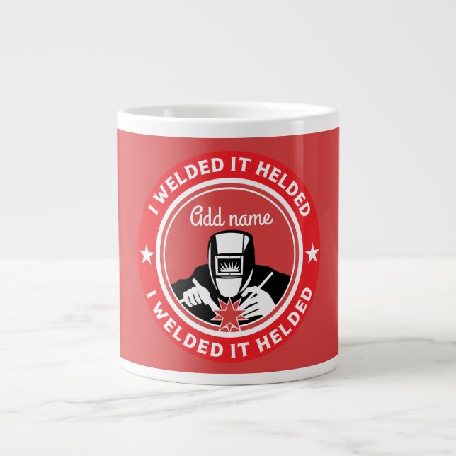 Caneca De Café Grande Acessórios E Presentes De Soldadura (Frente)