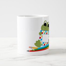 Caneca De Café Grande Adicione sua foto - Jumbo Mug