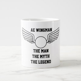 Caneca De Café Grande AE Wingman Mug