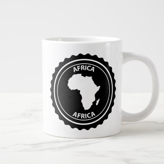 Caneca De Café Grande África (Direita)