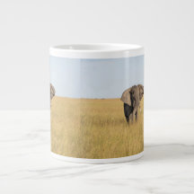 Afro-elefante Personalizar Nome Seriamente