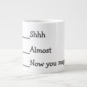 Caneca De Café Grande Agora você pode falar engraçado meme
