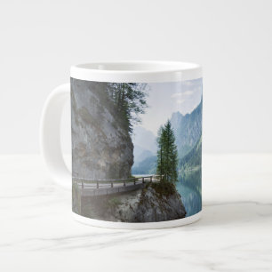 Caneca De Café Grande Água   Lago Gosau Salzkammergut Áustria