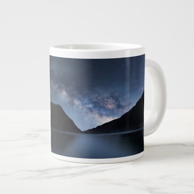 Caneca De Café Grande Água | Lakeshore à noite (Frente Esquerda)