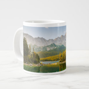 Caneca De Café Grande Água Montanhas Dachstein Lake Alemanha