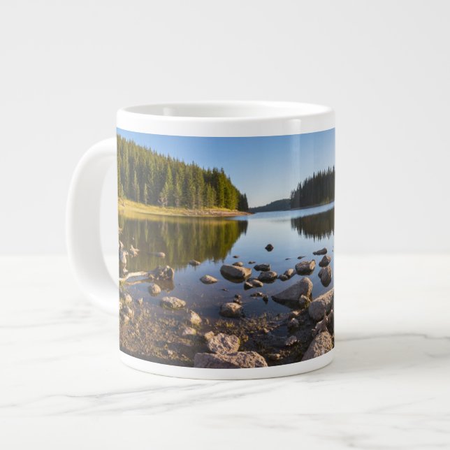 Caneca De Café Grande Água | Montanhas Rhodope, Bulgária (Frente Esquerda)