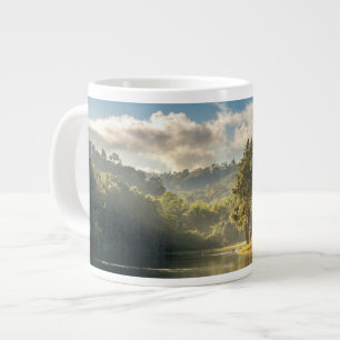 Caneca De Café Grande Água Pang Oung Lake & Pine Forest Thailand